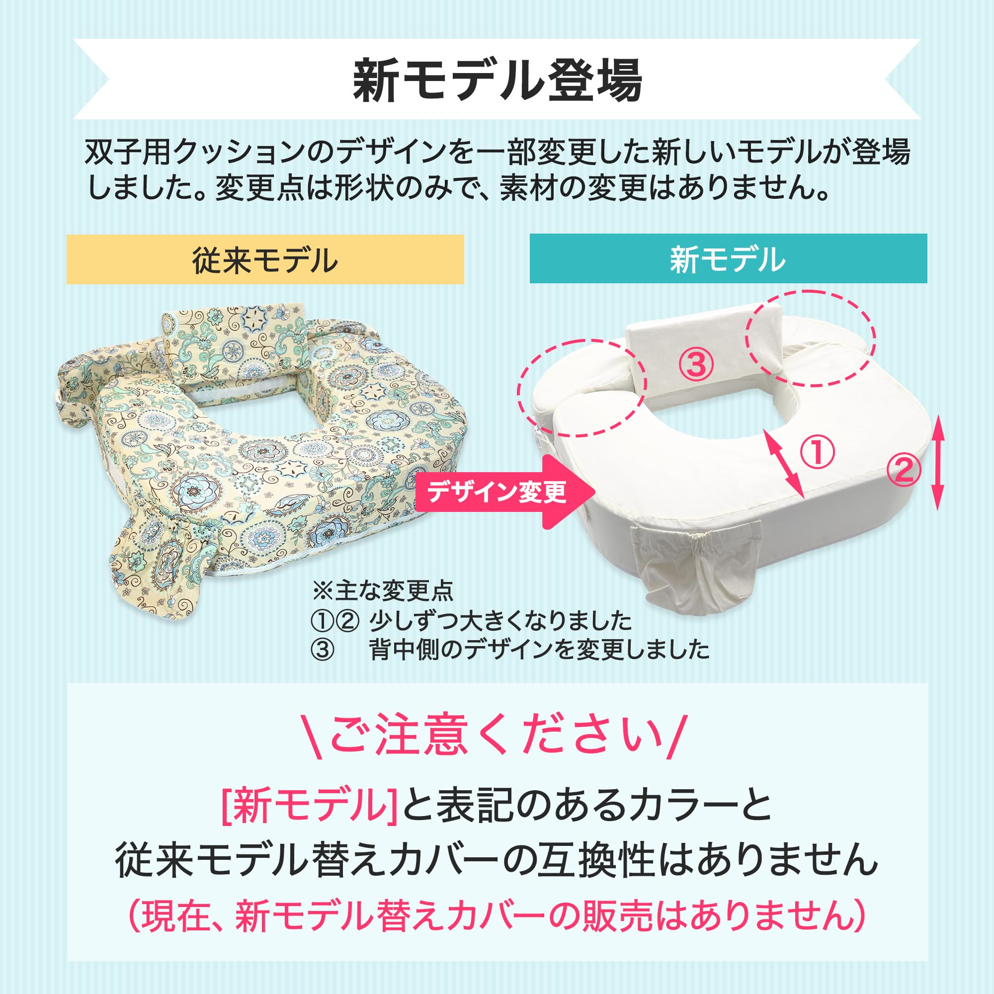 Amazon.co.jp: 双子用 授乳クッション 双子 赤ちゃんの為に考えられた