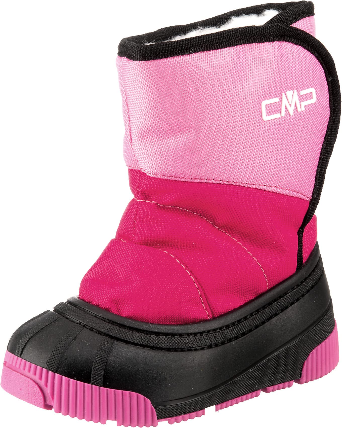 CMP Unisex Baby Latu Snow Boots, Fuxia Rhodamine, 9 UK