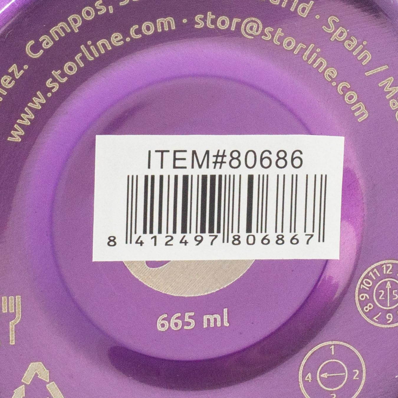 STOR Kpop Demon Hunters butelka na napoje ze stali nierdzewnej 665 ml z szczelną zakrętką i uchwytem do noszenia w podróży