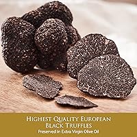 Vista 3 de TruffleHunter - Black Truffle Slices - Preserved Truffles in Extra Virgin Olive Oil - 1.74 Oz
