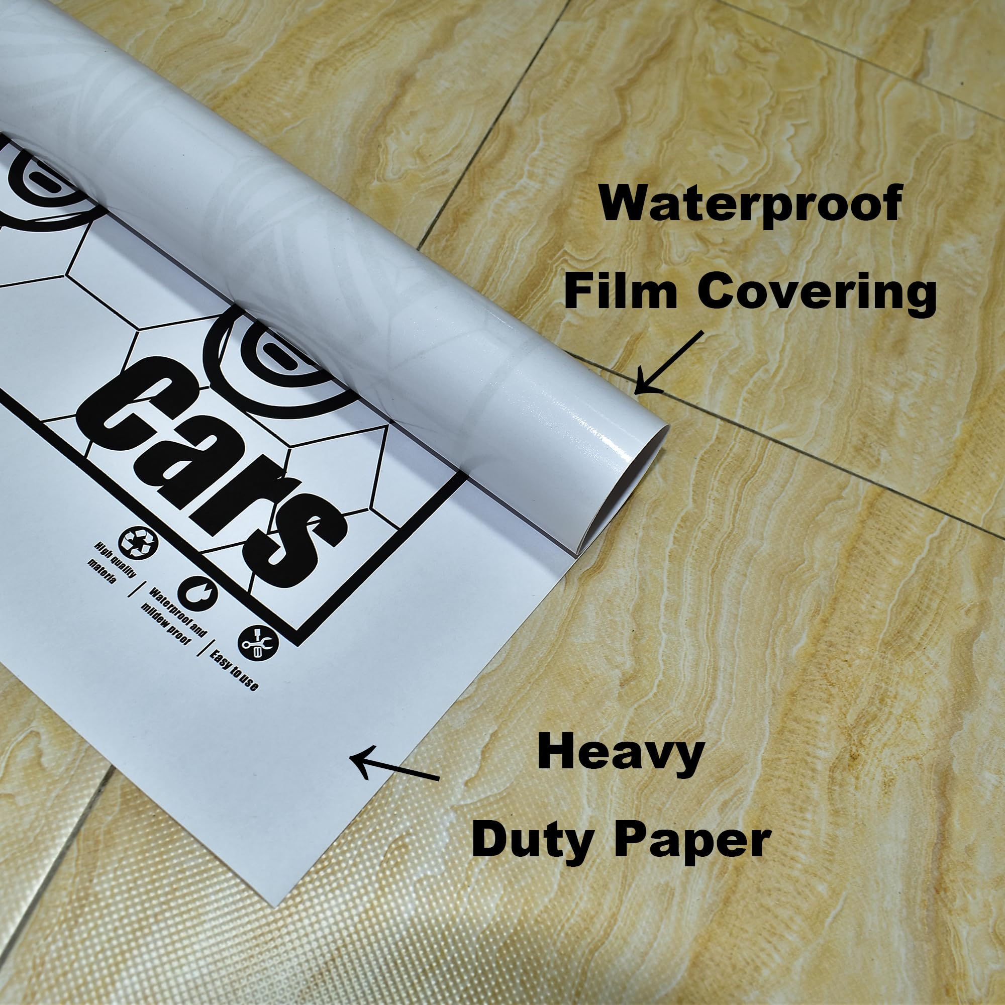 Paper Floor Mats for Cars Detail Vehicles Automotive Mat Covers Protector Detailing Detail Wash Temporary Sticky 50 Car — view 2