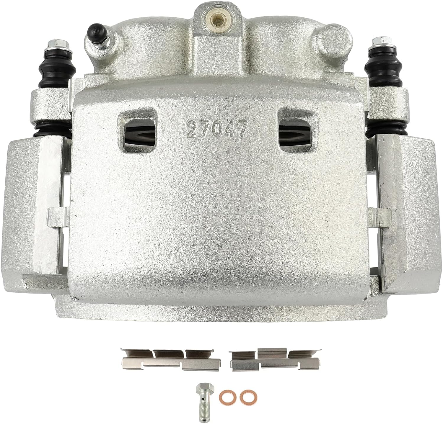 SCITOO 18B4797 Rear Left Disc Brake Caliper w/Bracket Fit For Dodge For Ram 2500 2001-2002, Double Pistons