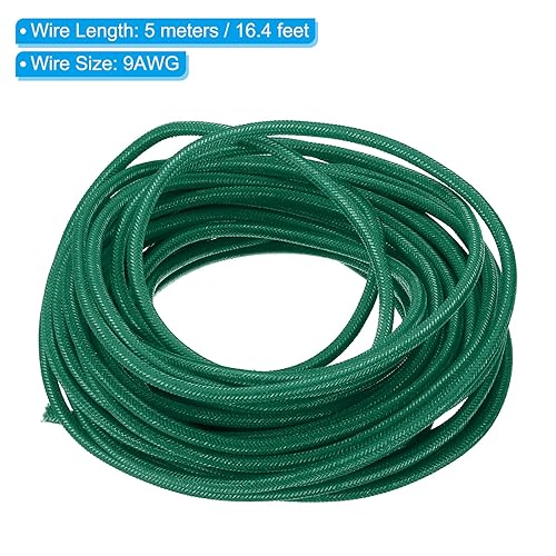 Vista 59 de PATIKIL Cable electrónico 11AWG de 16.4 pies, -30 a 392.0 °F, aislado, resistente a altas temperaturas, cable de silicona flexible eléctrico