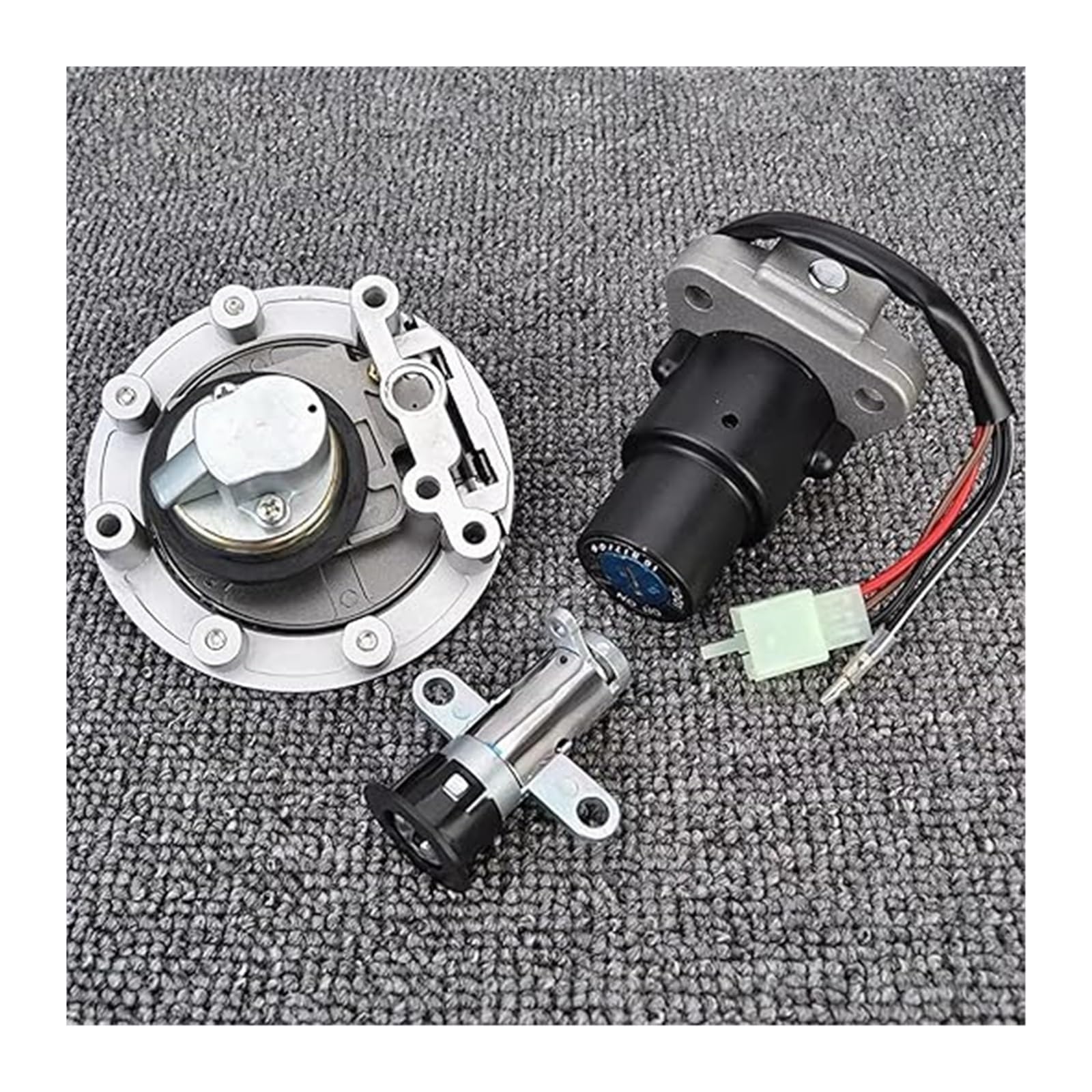 Interruttore Di Accensione Blocco Kit Di Blocco Sedile Con Chiave Interruttore Accensione Chiavi Per TZR125 Per TZR150 Per TZM150 Per TDM850 Per TZM 150 850(Set)