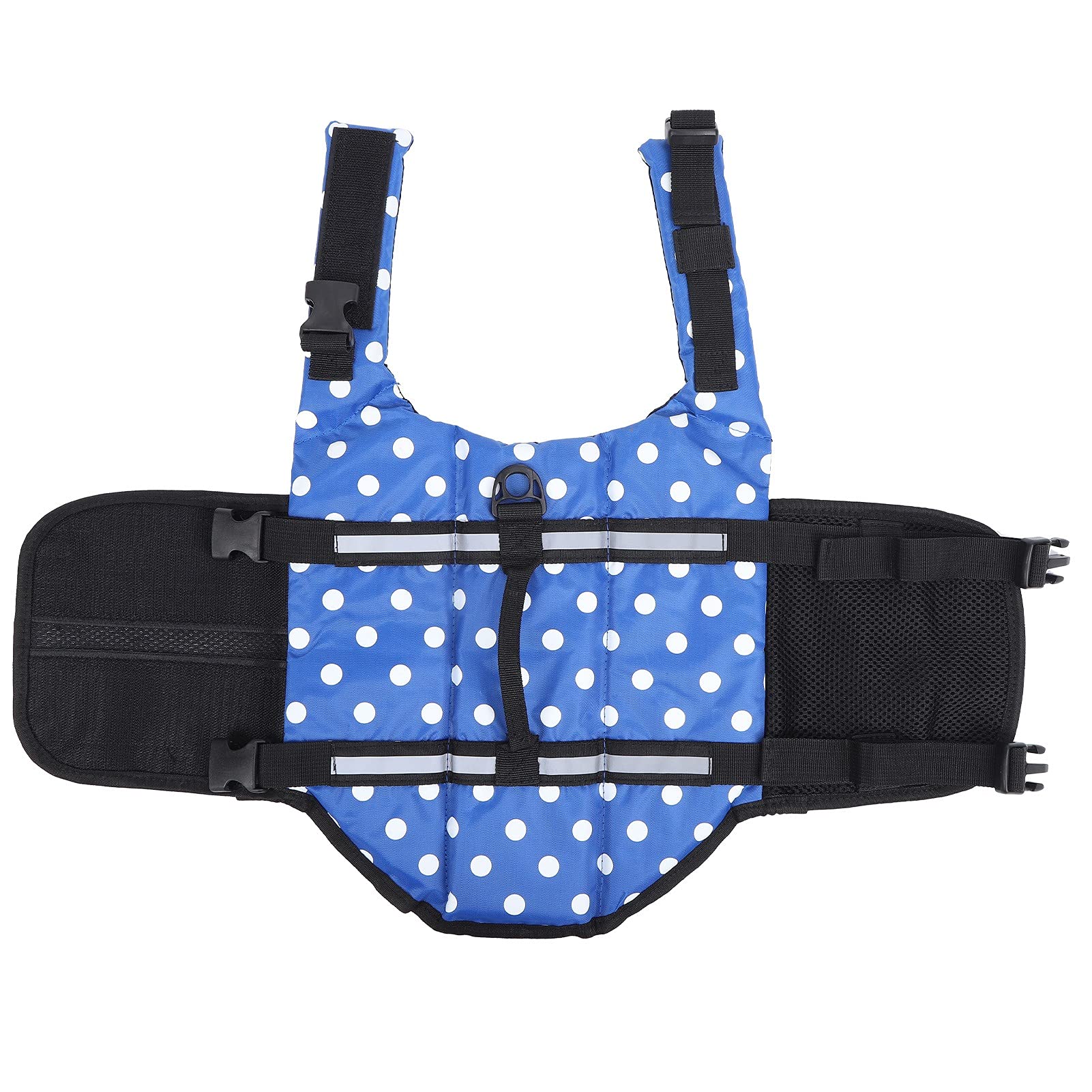 Gilet de sécurité pour Chien, Gilet de Sauvetage réfléchissant réglable pour Animaux de Compagnie, avec Haute flottabilité (XXL)