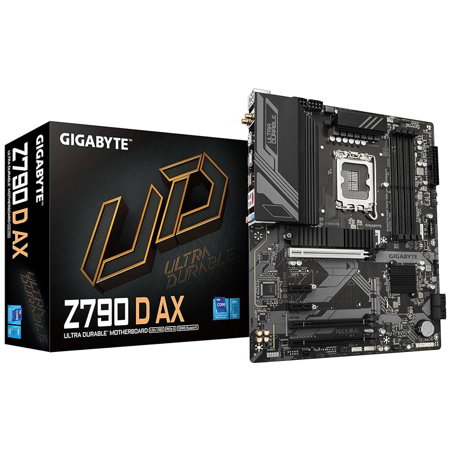 GIGABYTE Z790 D AX Motherboard - Supports Intel Core 14th