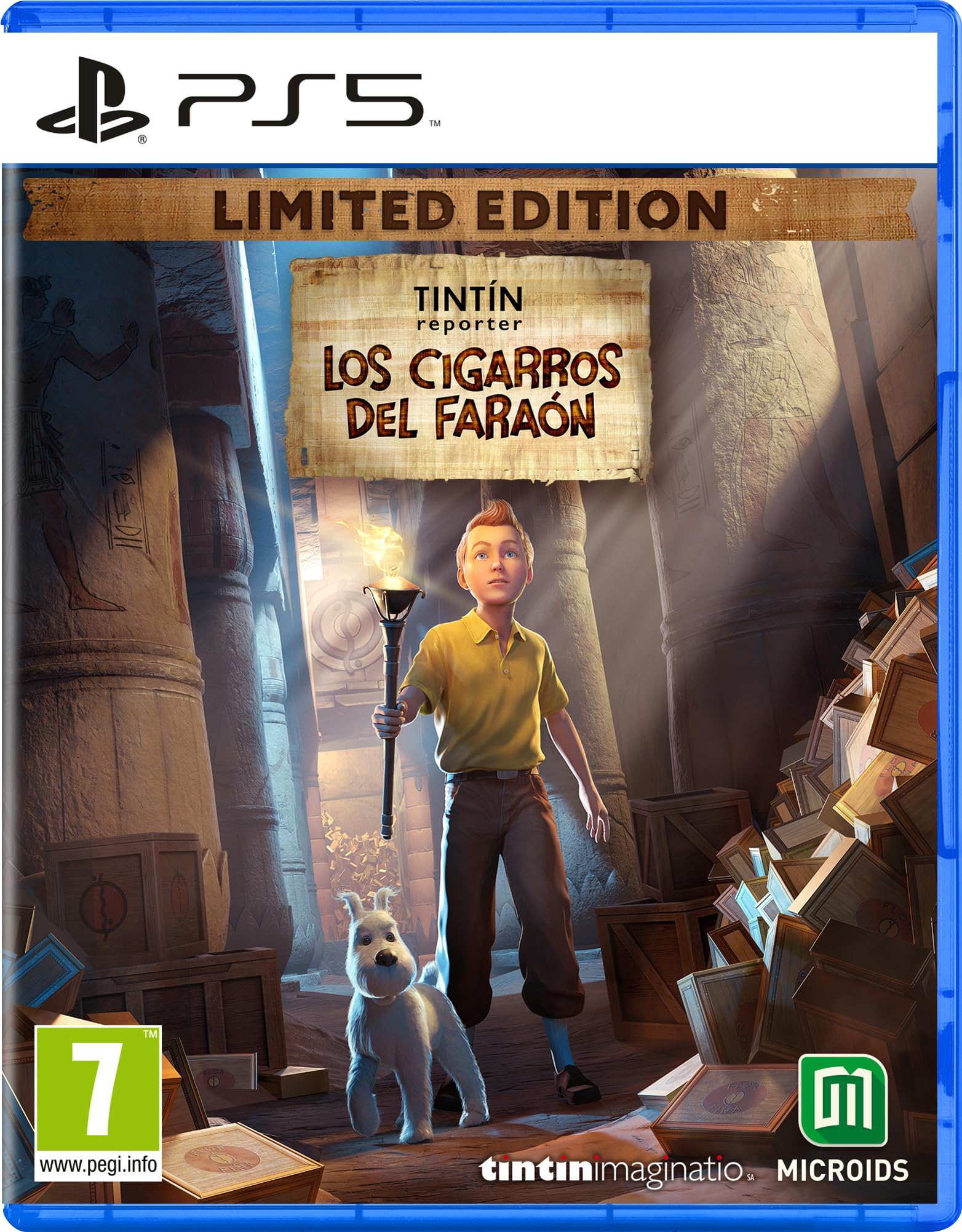 Tintin reporter - Los Cigarros del Faraón Limited Edition - PlayStation 5