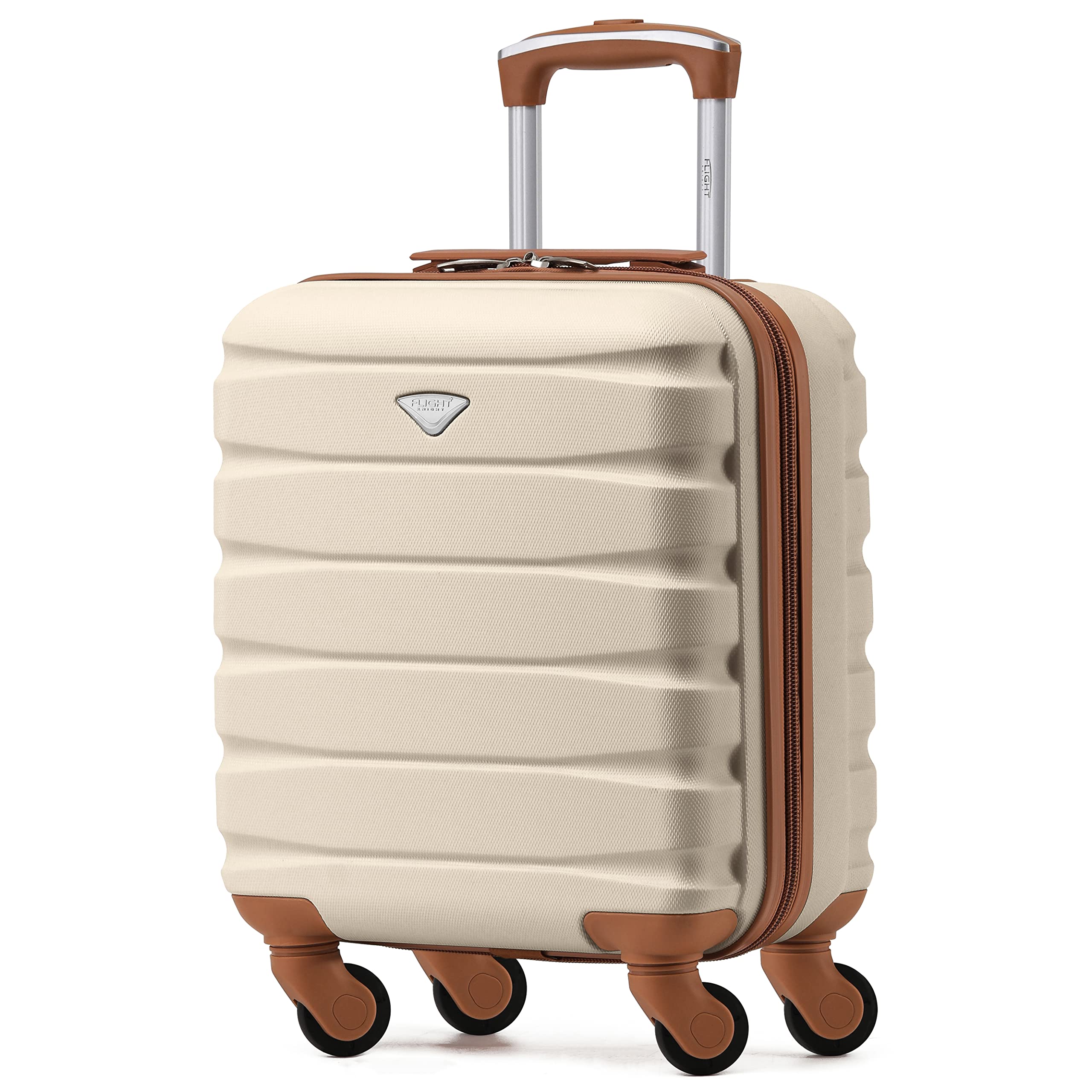 Flight Knight Lightweight 4 Wheel ABS Hard Case Medium Suitcase Approved for Over 100 Airlines Including easyJet, British Airways, Ryanair, Jet2, Emirates & Many More - Check-in Medium Size 25" — view 97