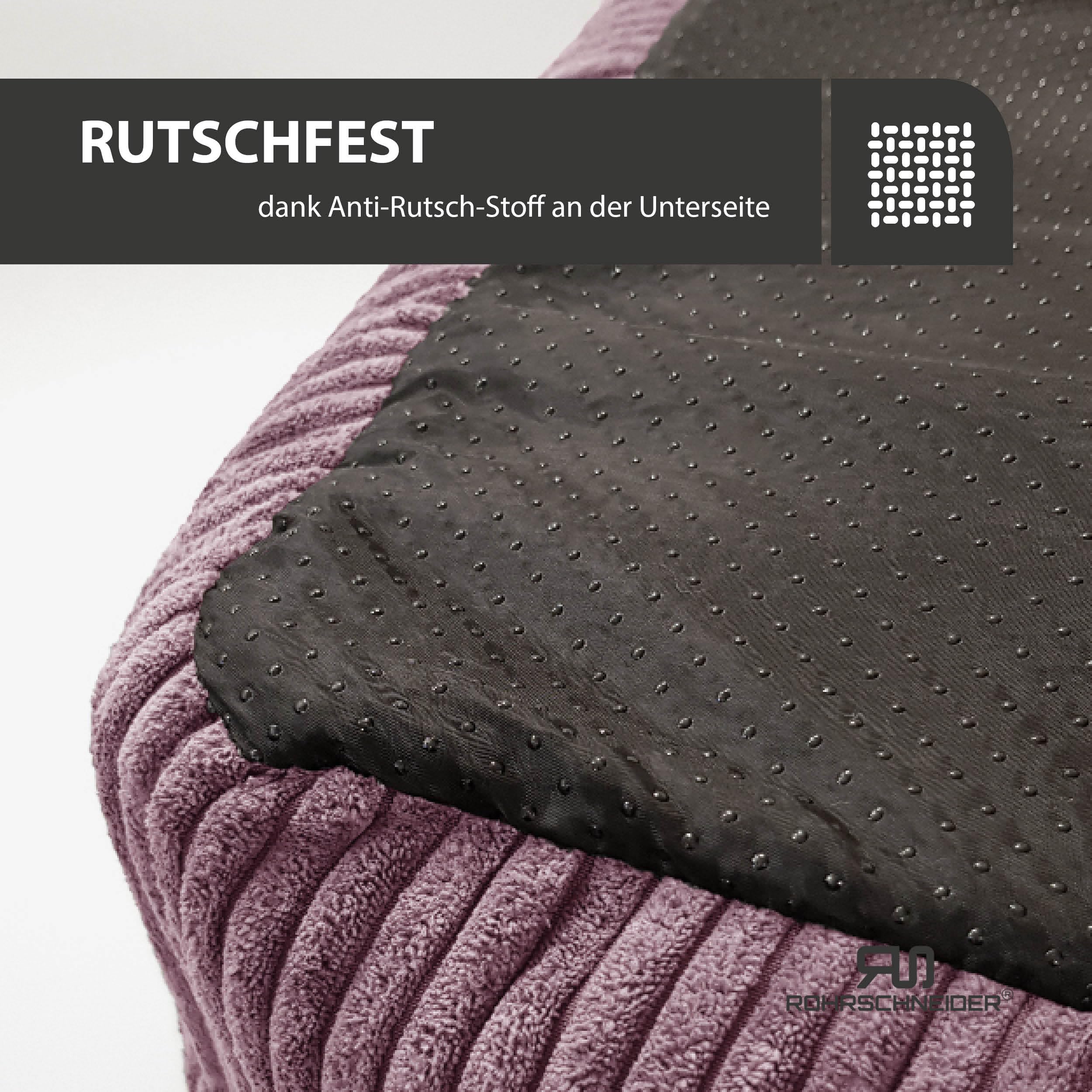 Rohrschneider Hundebett kleine und mittelgr. Hunde (Altrosa 70x50 cm)
