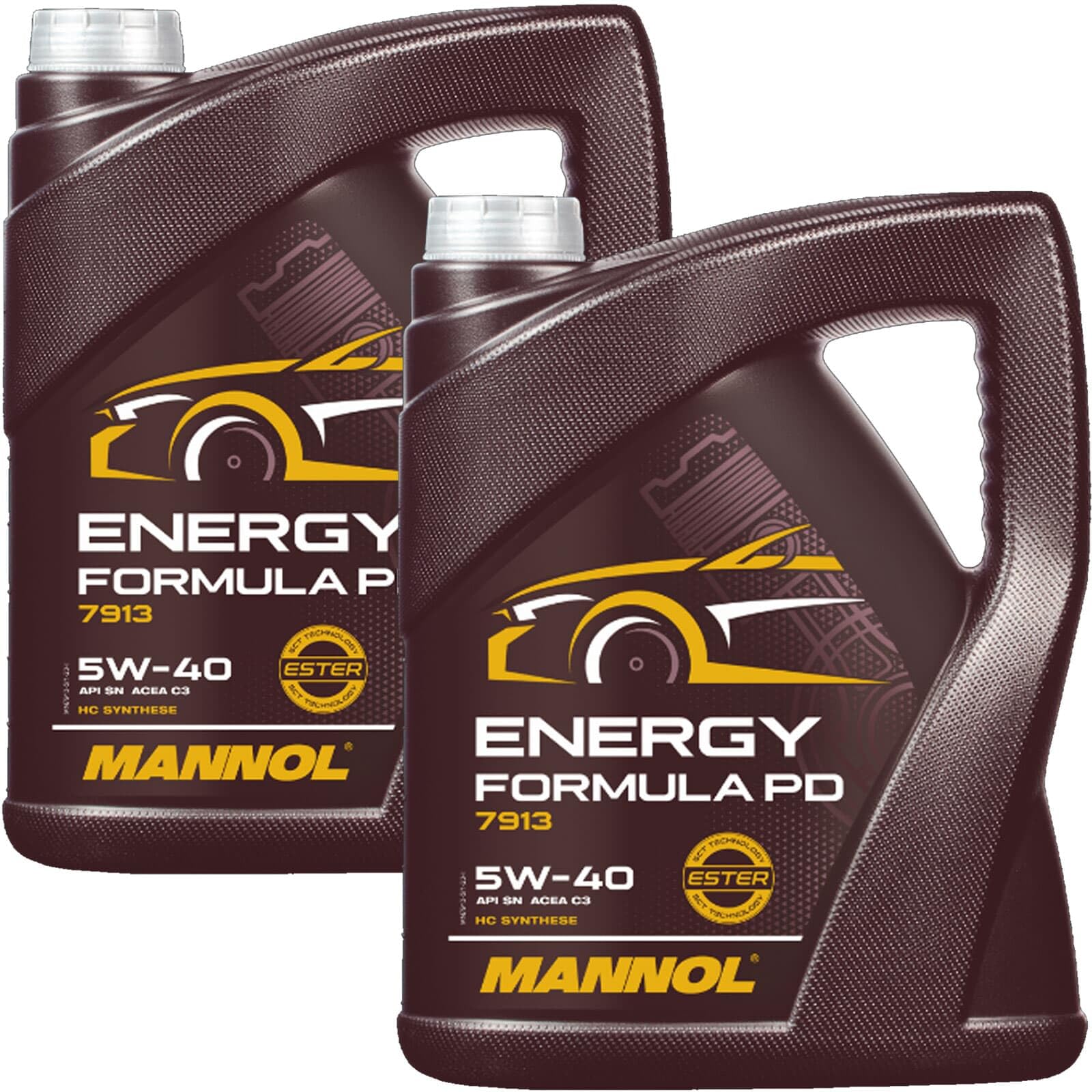 Hausmarke 2x Öl (10 L) | passend für 502.00/505.01 LL-04 dexos2, Motoröl