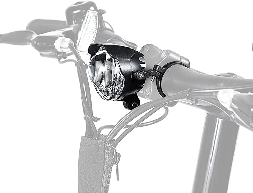 eBikeling Faro de bicicleta eléctrica/extremadamente brillante impermeable luz delantera de bicicleta con cuerno/luces de bicicleta E para