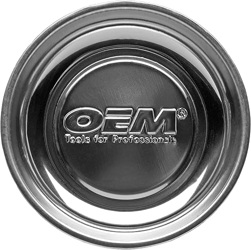 Miniatura 2 de OEMTOOLS 25294 Juego de 3 piezas de bandeja magnética y herramientas de recogida con piezas de metal magnéticas, herramienta de recogida de imán