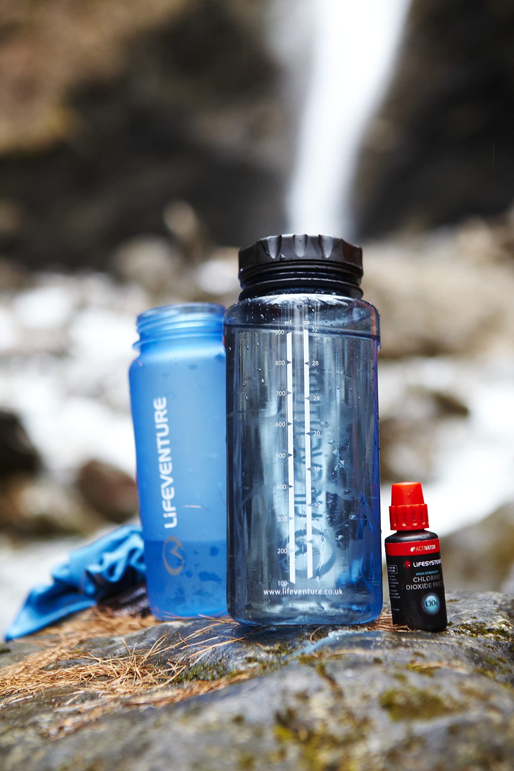 Lifeventure 1 Litre Tritan Flask for Hiking, Camping, Outdoor