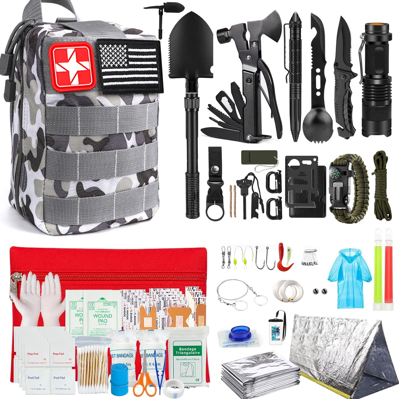 Survival Kit 251 Pcs