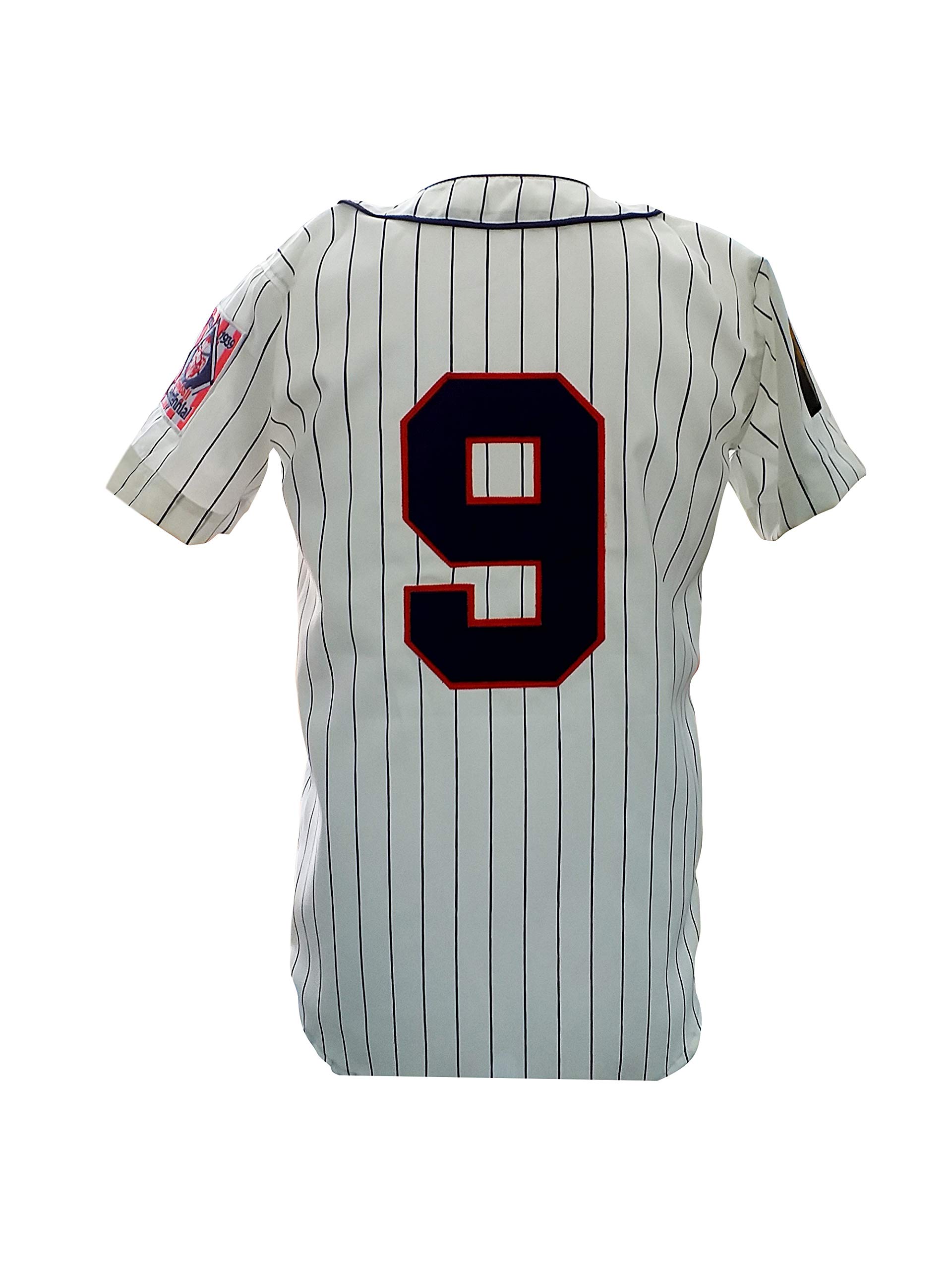 BORIZCUSTOMS R Hobbs Baseball Jerseys Redford Wonder boy Natural Patches Stitch Size (54) White