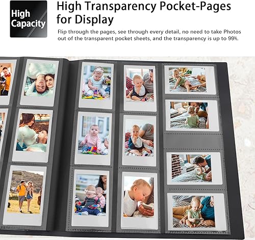 Miniatura 10 de Mini álbum de fotos de 432 bolsillos para cámara instantánea Fujifilm Instax Mini 11 90 70 9 8+ 8 LiPlay, cámara instantánea Polaroid Snap SnapTouch