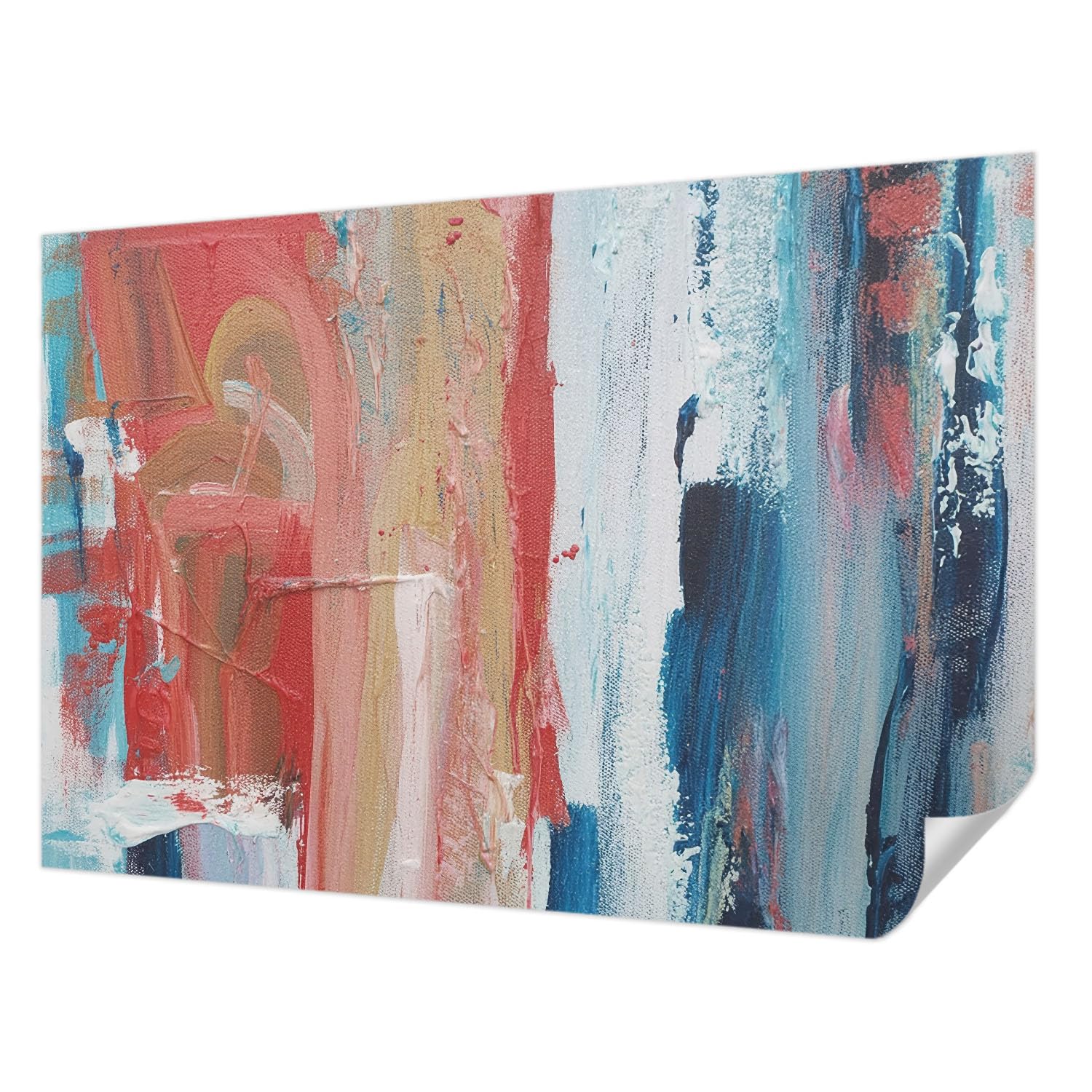 Papier peint adhésif chambre et salon moderne anti-tache Tulup 152x104