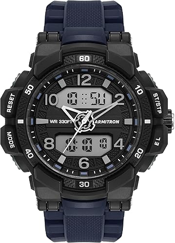 Armitron Sport Men's Analog-Digital Chronograph Resin Strap Watch, 205513