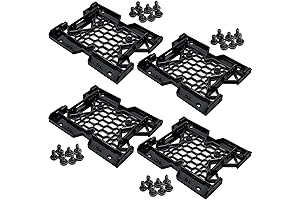 Uenhoy 5.25 to 3.5 Drive Bay Adapter 4 Pack