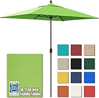 Vista 47 de EliteShade Paraguas de mercado para patio, sombrilla de mesa al aire libre con ventilación y 10 años que no se decolora