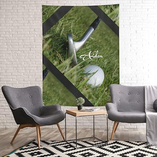 Miniatura 4 de Mantas deportivas personalizadas con nombre, manta de forro polar personalizada para sofá, cama, regalos de boda, 50 x 60 pulgadas