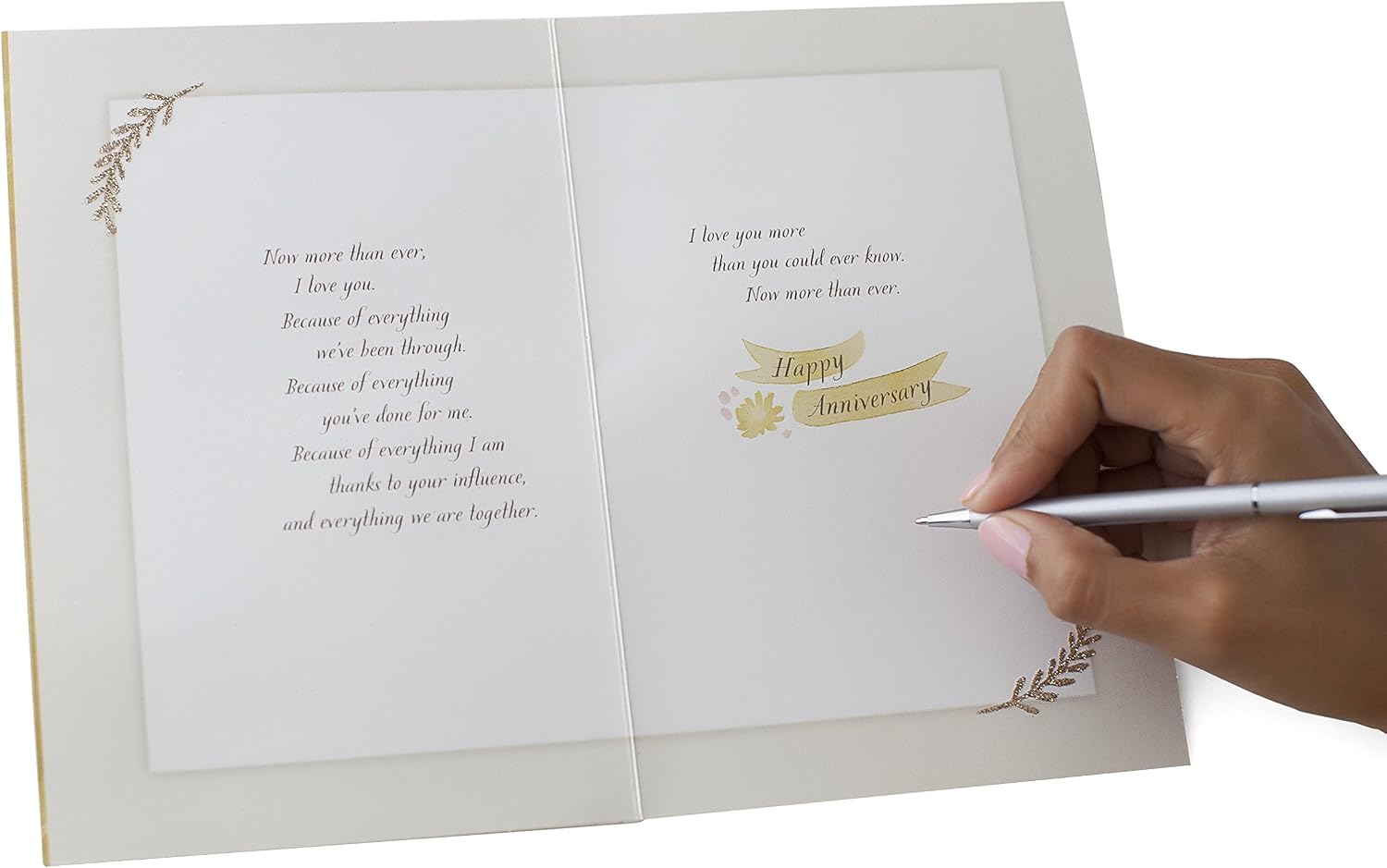 Hallmark Anniversary Card (Ampersand)