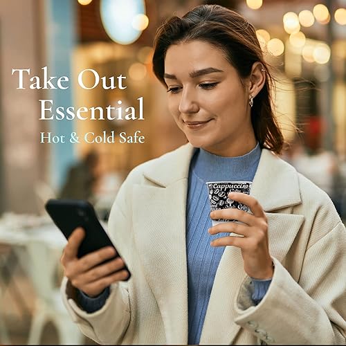 Miniatura 4 de Vasos de papel pequeños de 4 onzas, paquete de 50 tazas desechables para bebidas calientes y frías, tazas de baño, tazas de enjuague bucal, tazas de