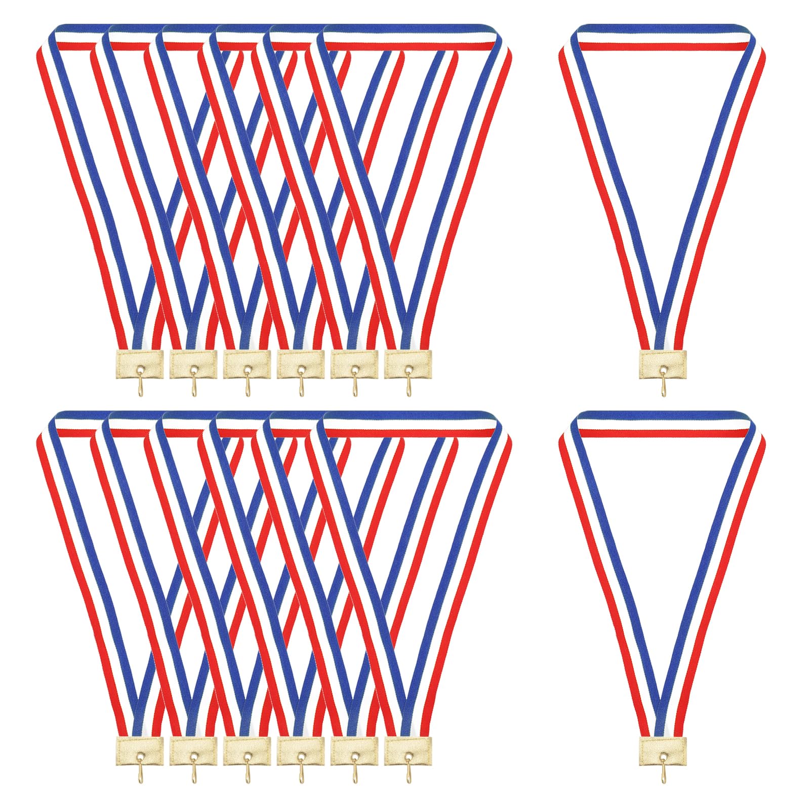 PATIKIL Award Neck Ribbons with Snap Clips