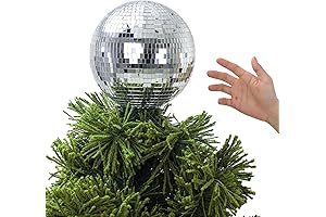 Disco Ball Christmas Tree Topper