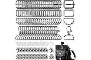 140-Piece Purse Hardware Buckles Set