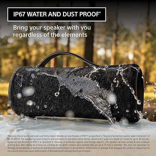 Miniatura 3 de Sony SRS-XG300 X-Series Altavoz inalámbrico portátil Bluetooth para fiestas - Negro (renovado)