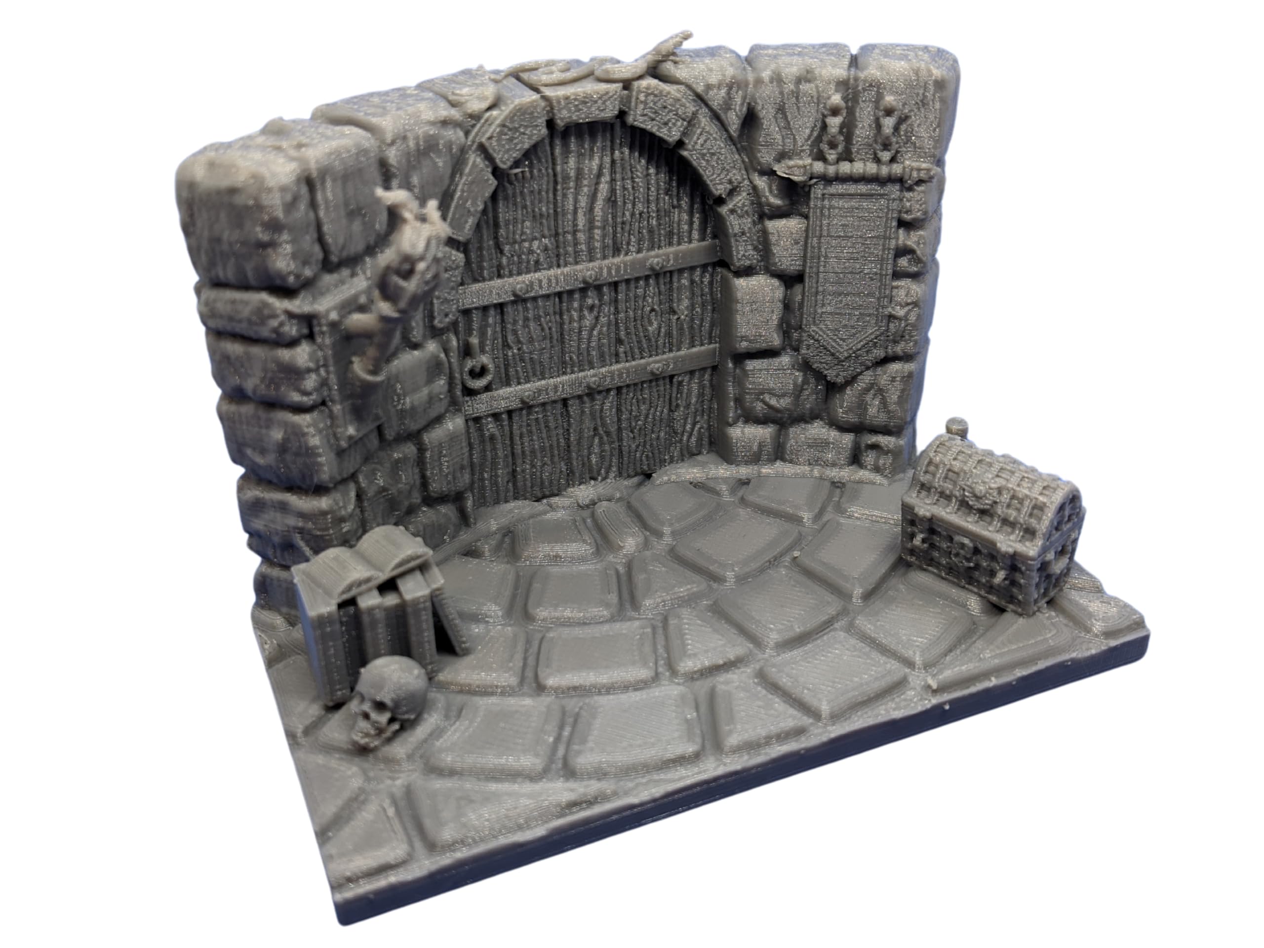 Wizard Room Entrance Display, Grey, 9 cm