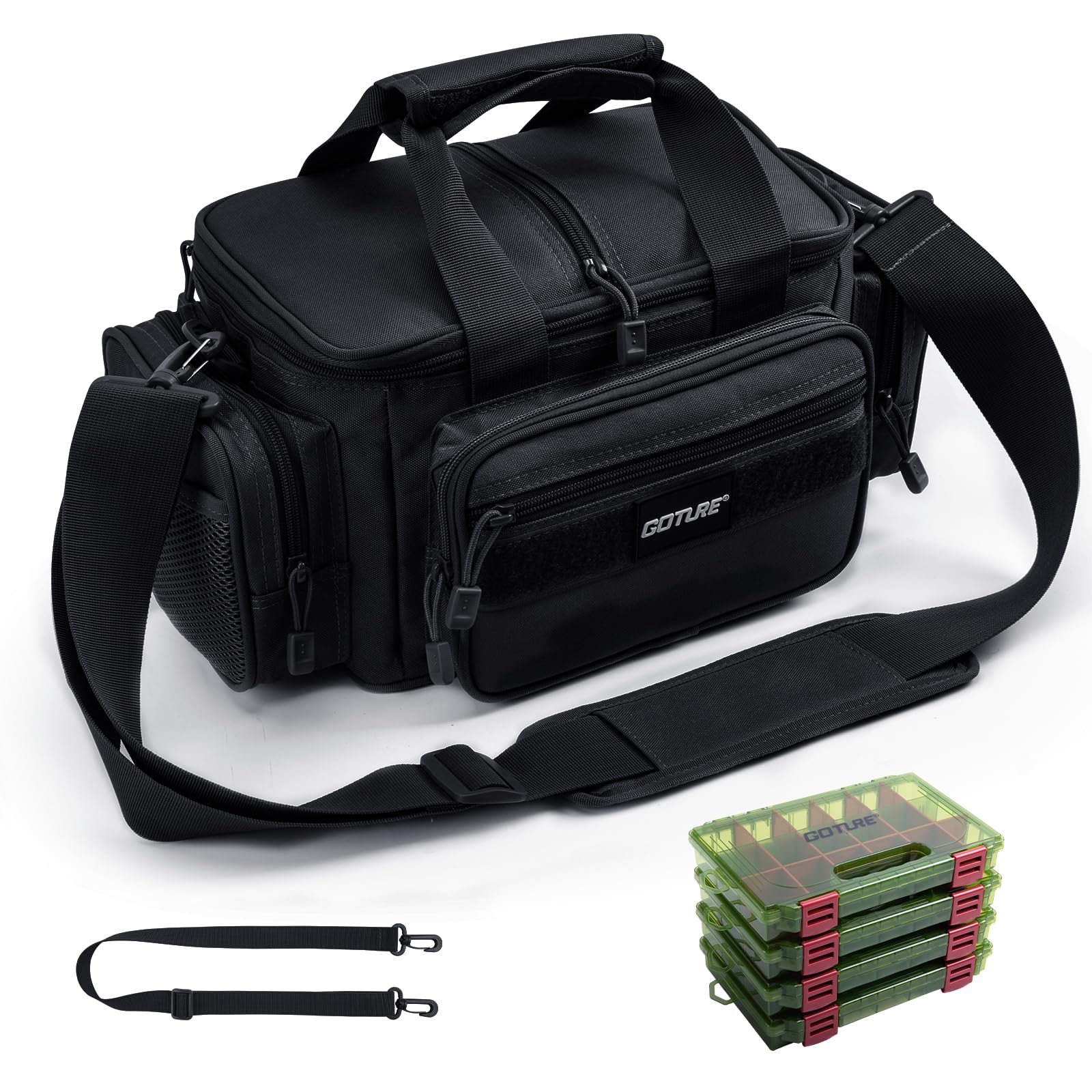 Goture Fishing Tackle Bag - Waterproof & Durable -21 Goture Fishing Tackle Bag - Waterproof & Durable -21