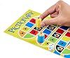Mattel Games Pictionary kutu oyunu Çocuklar, yetişkinler, aileler ve oyun geceleri için 2 takımla oynanan, Türkçe kelime kartları, silinebilir kalemler, tahtalar ve kum saati, JKR18