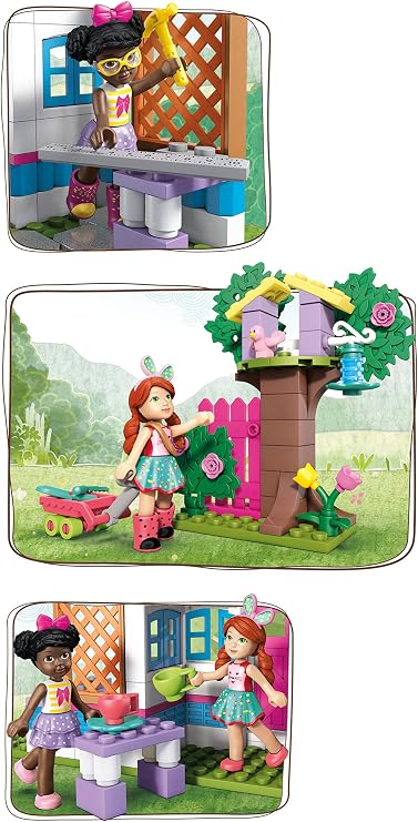 Mega Construx Welliewishers Playful Playhouse Buildable Playset