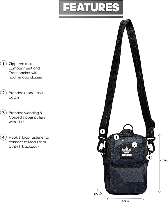 adidas festival bag blue