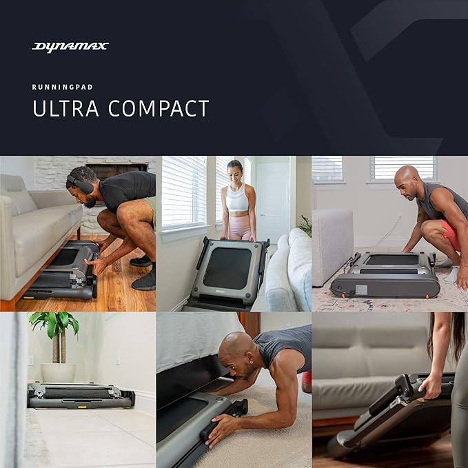 dynamax runningpad folding treadmill