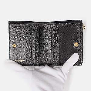 Amazon | [サンローラン] レディース 財布 カードケース ブラック YSL