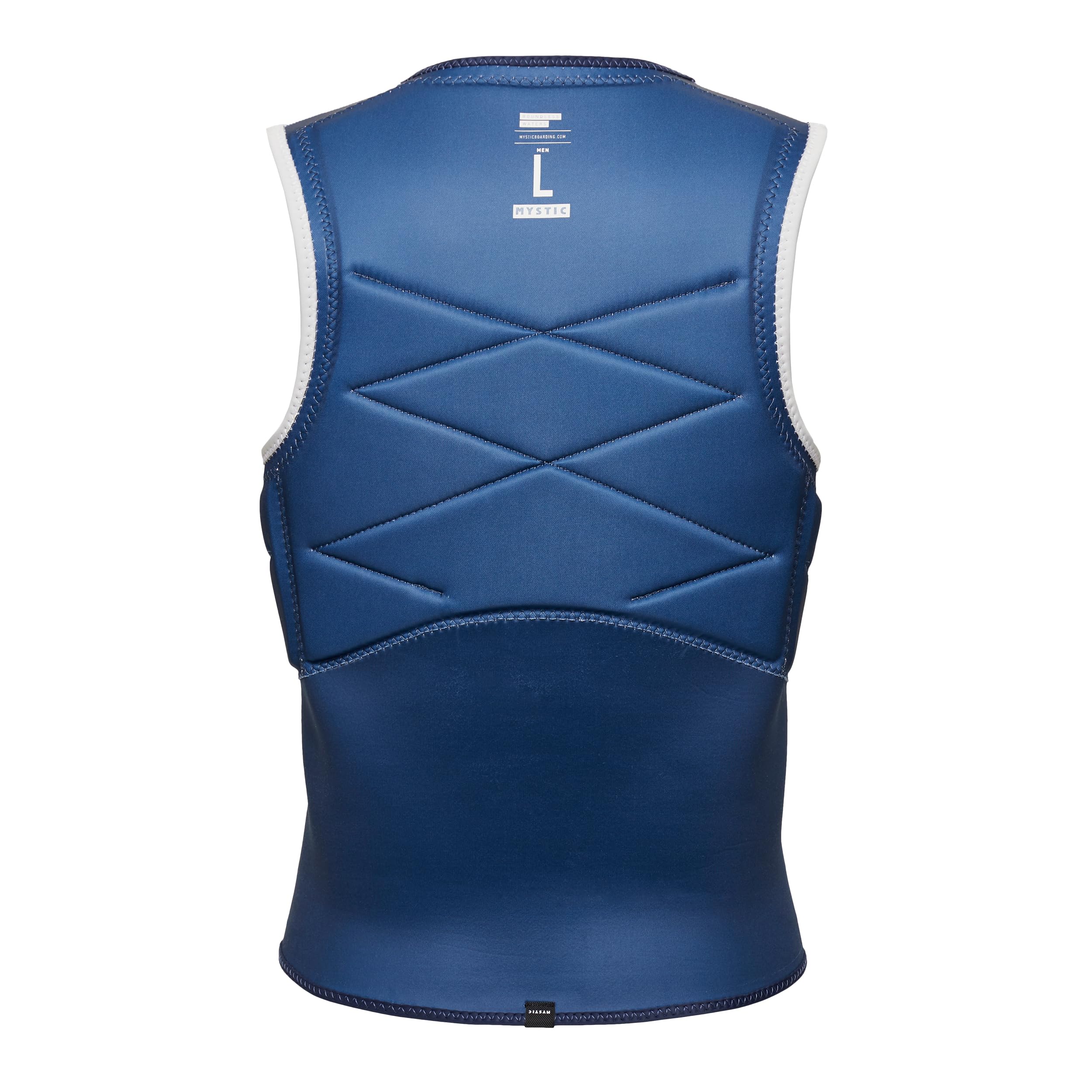 Mystic Outlaw Front Zip Impact Vest 35005.230225 Black