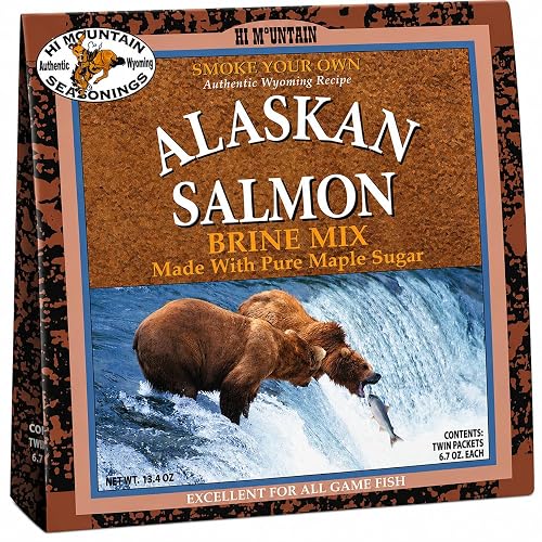 Hi Mountain | ALASKAN SALMON Brine for Smoking | Maple