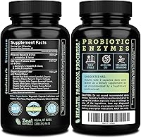 Vista 2 de Probióticos y prebióticos + probióticos SBO (60 mil millones de UFC 90 cápsulas) Probiótico Acidophilus con Saccharomyces Boulardii