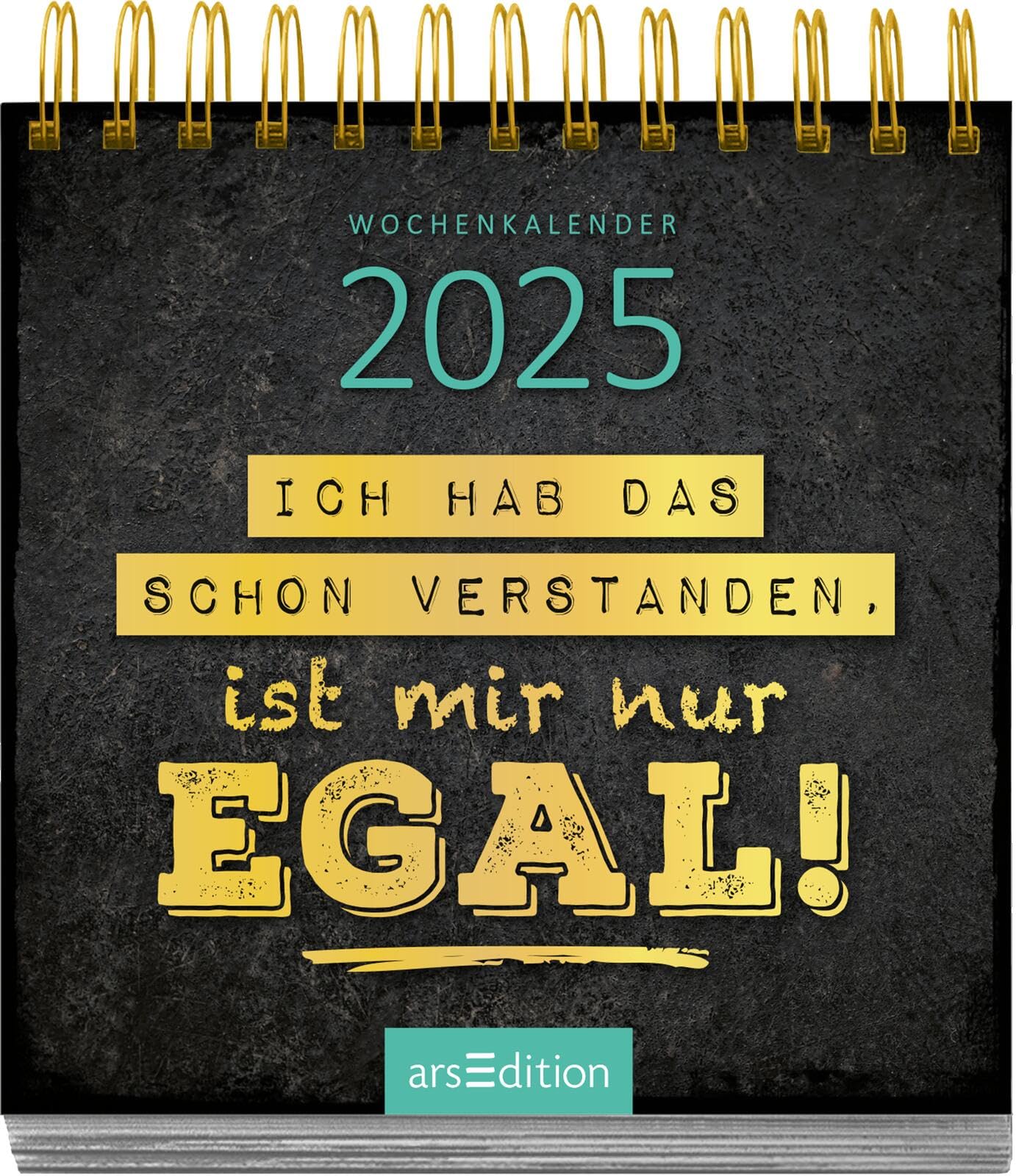 Display Mini-Wochenkalender 2025: Mit 12 x 5 Ex. | Kleine Tischkalender voller Inspirationen für jeden Tag