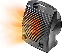 Vista 1 de Comfort Zone Indoor Space Heater, Portable, Fan Forced, Electric, Adjustable Thermostat, Overheat Sensor, Safety Tip-Over Switch, & Stay Cool