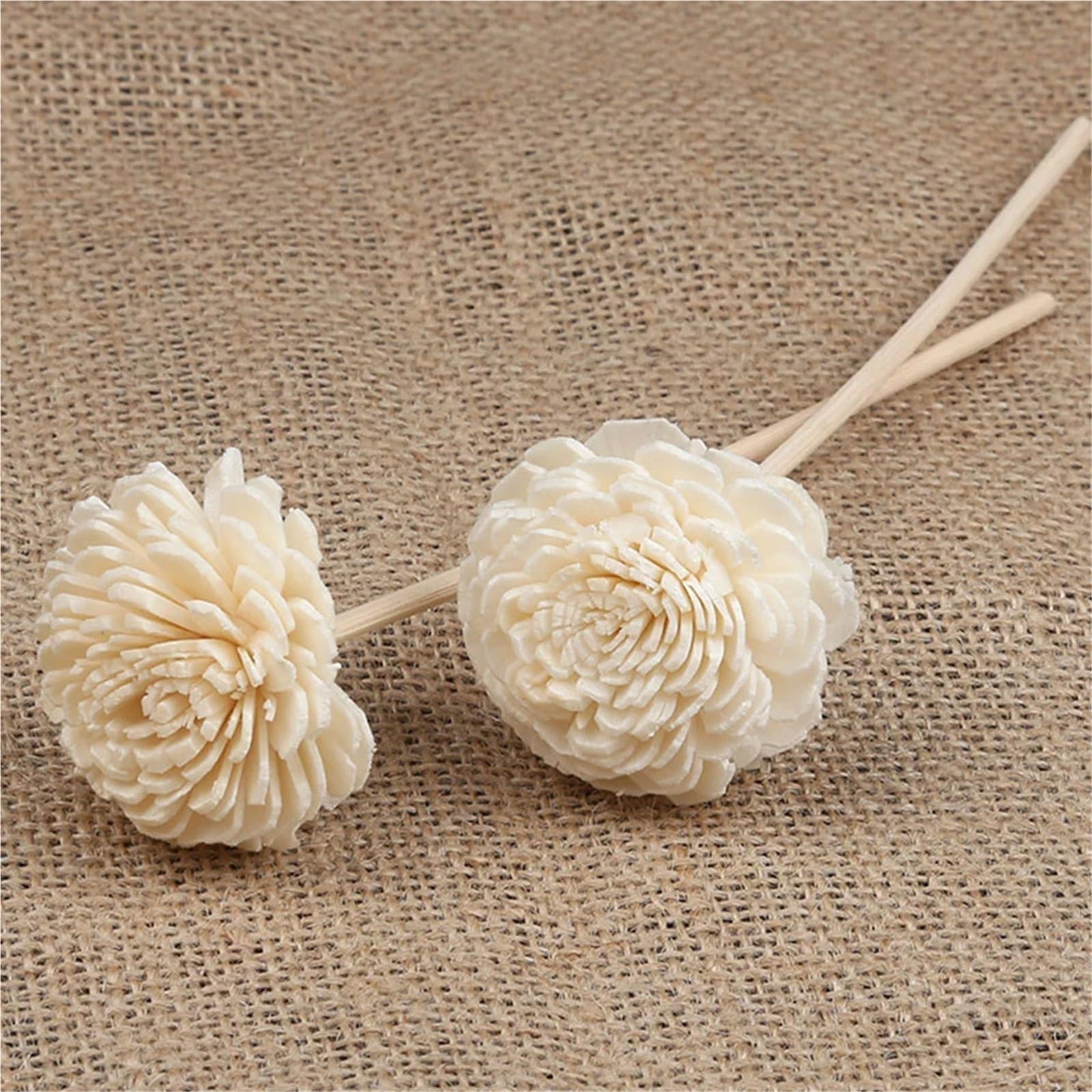 XUCZHAI 6 Pcs Dried Flowers Diffuser Sticks Essential Oil Aromatherapy Home Decor Fragrance
