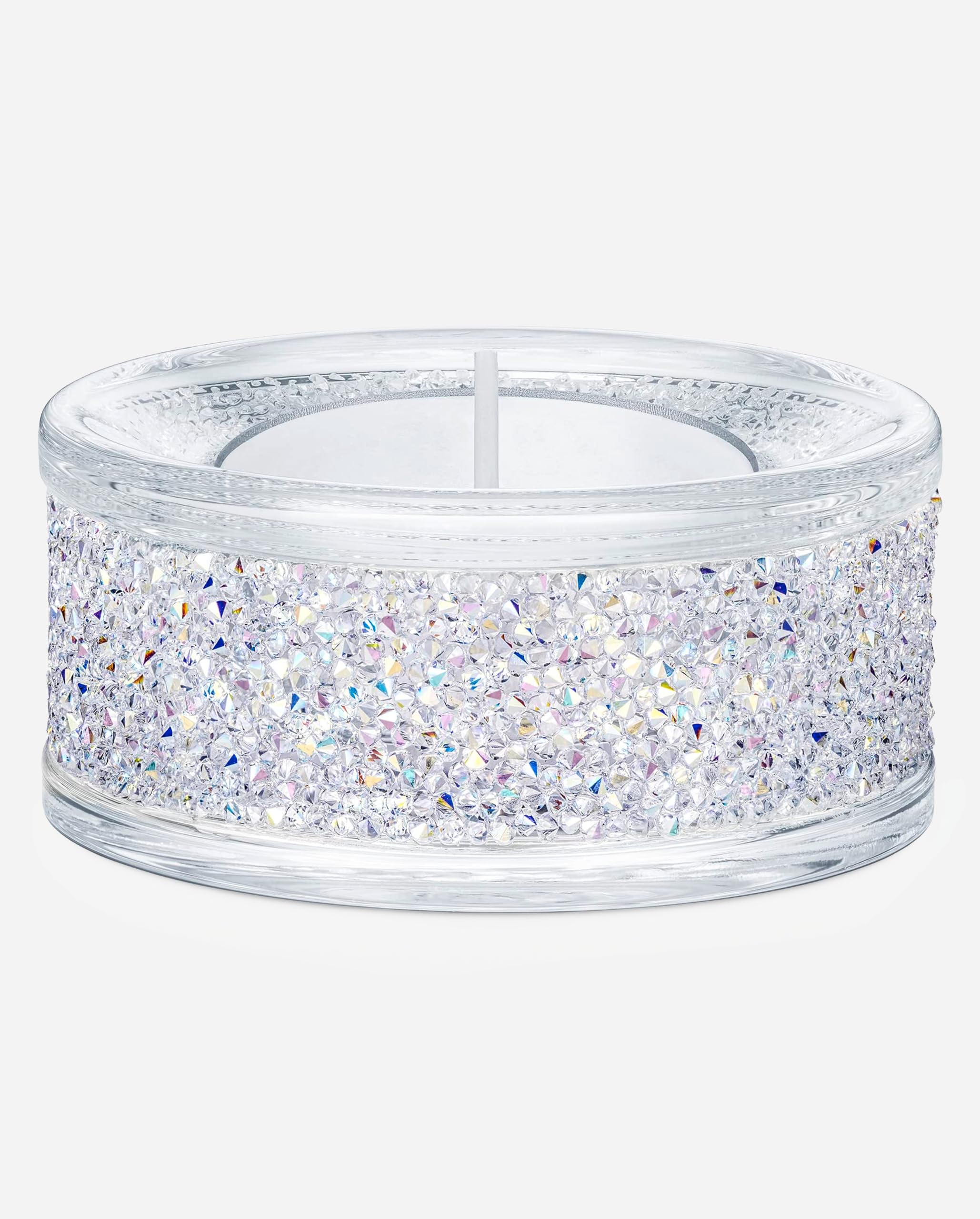 SWAROVSKI クリスタルキャンドルホルダー Amazon.com - SWAROVSKI Shimmer Tea Light Holder, Candle Holder