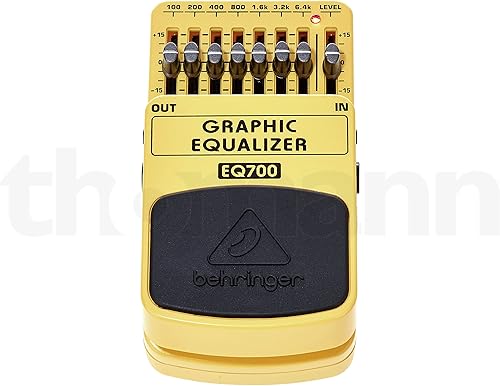 Miniatura 2 de Behringer EQ700 Ultimate 7-Band Ecualizador gráfico Amarillo claro