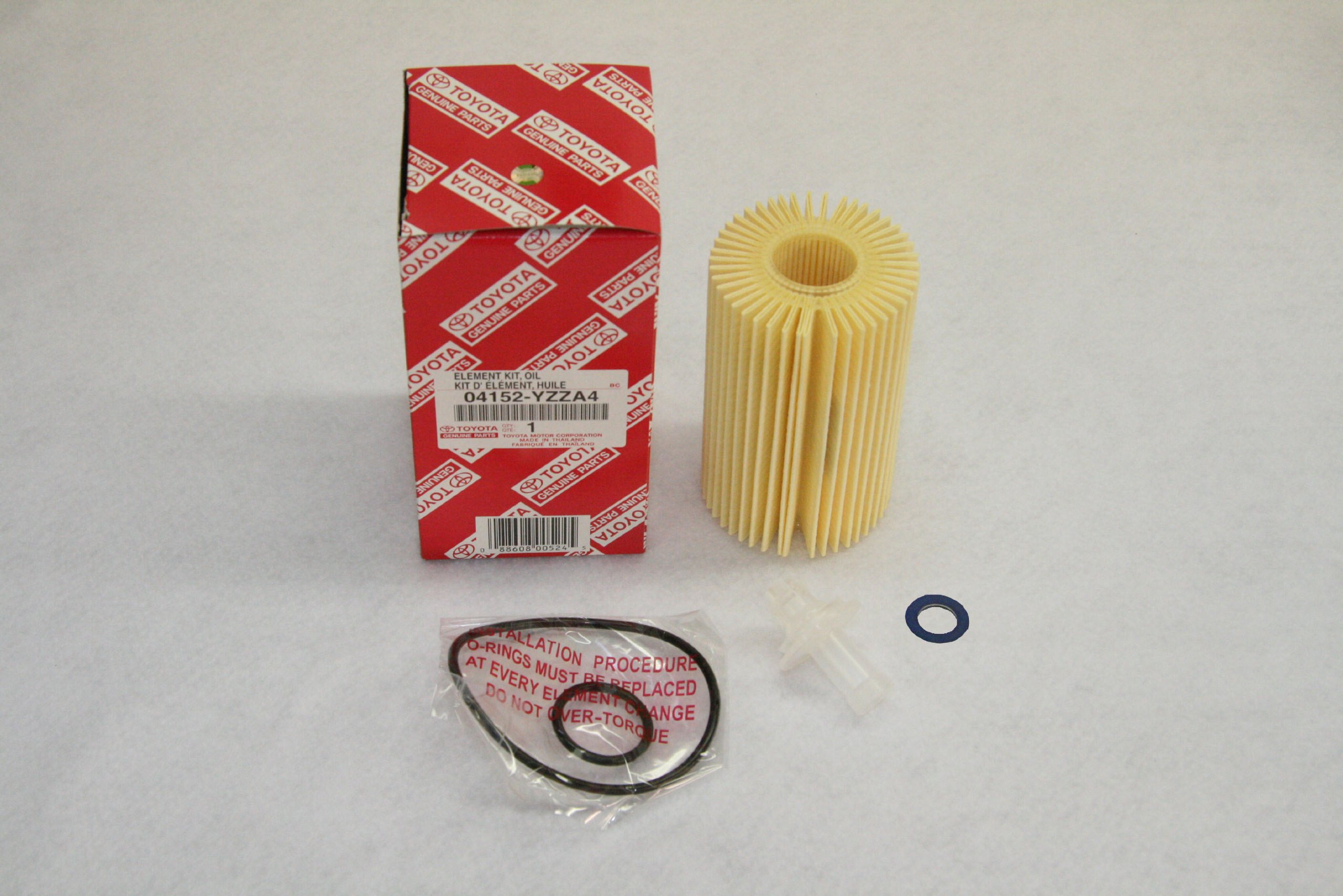 Amazon.com: Toyota Genuine Parts 04152-YZZA4 Replaceable Oil