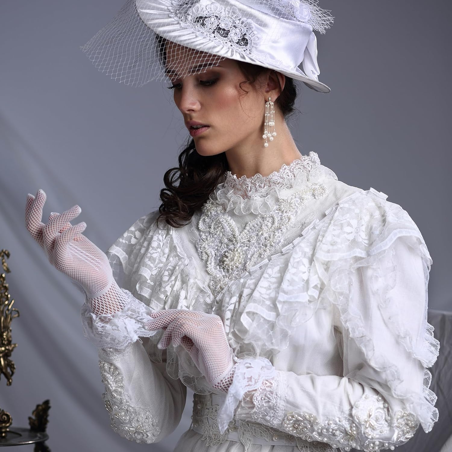 Pearl Drop Dangle Earrings for Women threading earrings Tassel Earring Wedding Earrings Porm Birthday Valentine Day Jewelry Gifts - Image 5