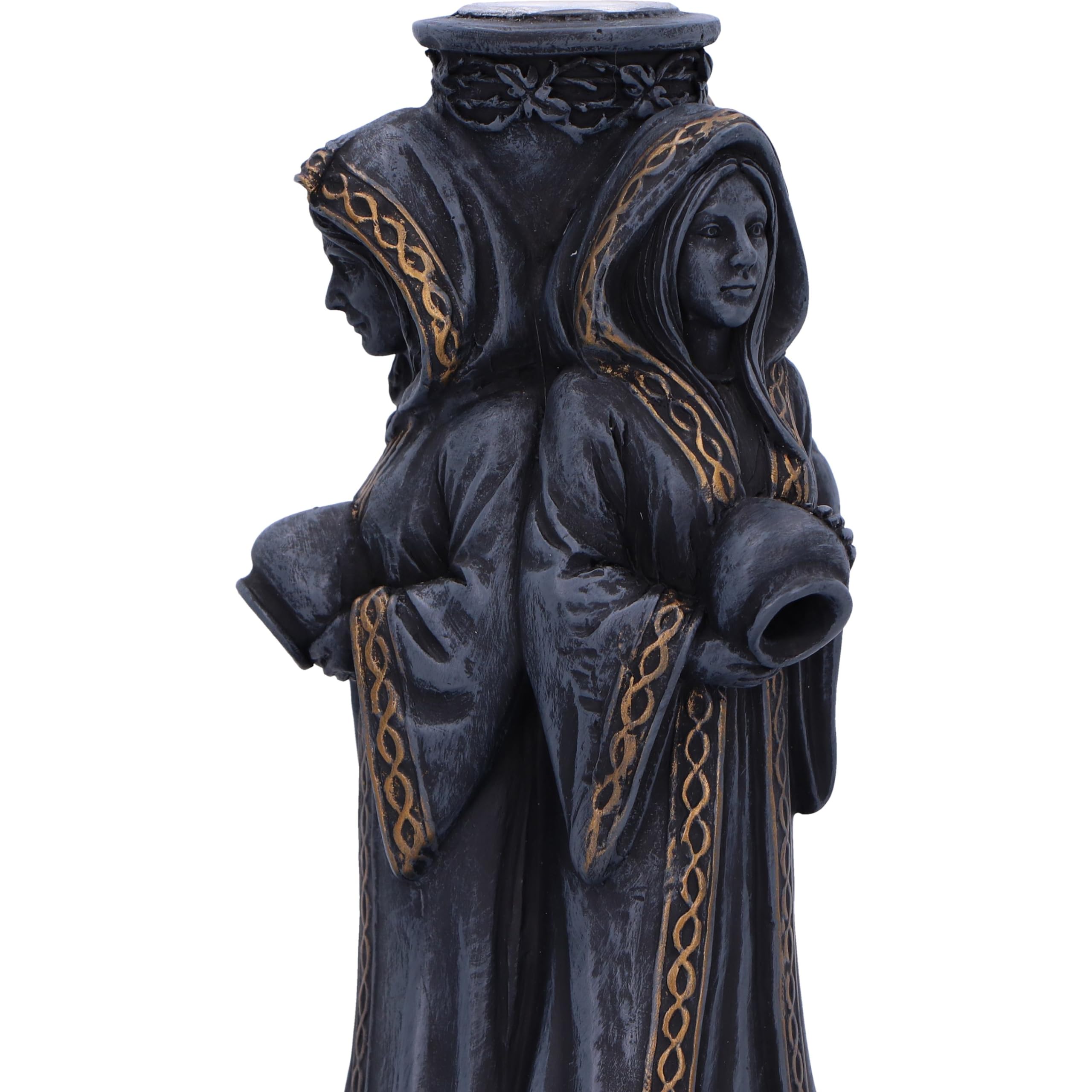 Bruciatore Incenso Dragon Tower Nemesis Now - Torre Drago 24,5cm Nero, Resina Dipinta A Mano - Foto 9