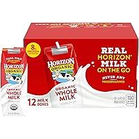 Vista 25 de Horizon Organic Cajas de leche bajas en grasa, fresa, 8 onzas, paquete de 6